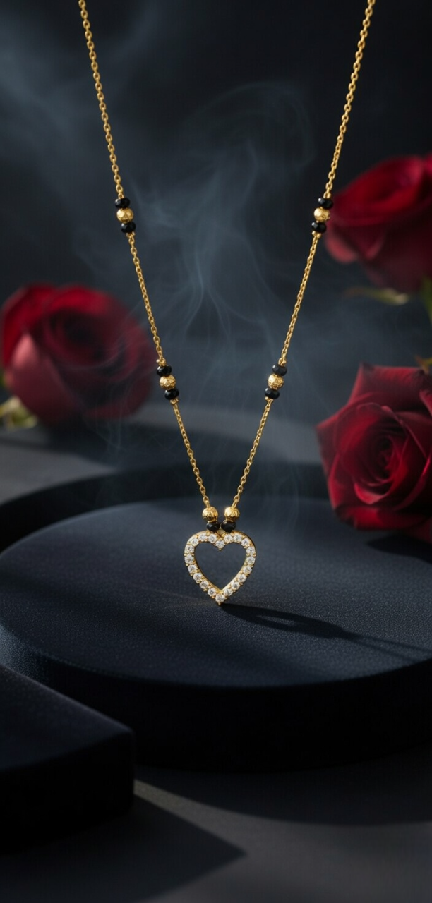 Romantic Shine Gold Necklace