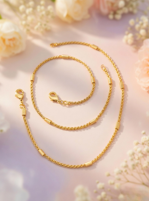 Summer Flower Anklet