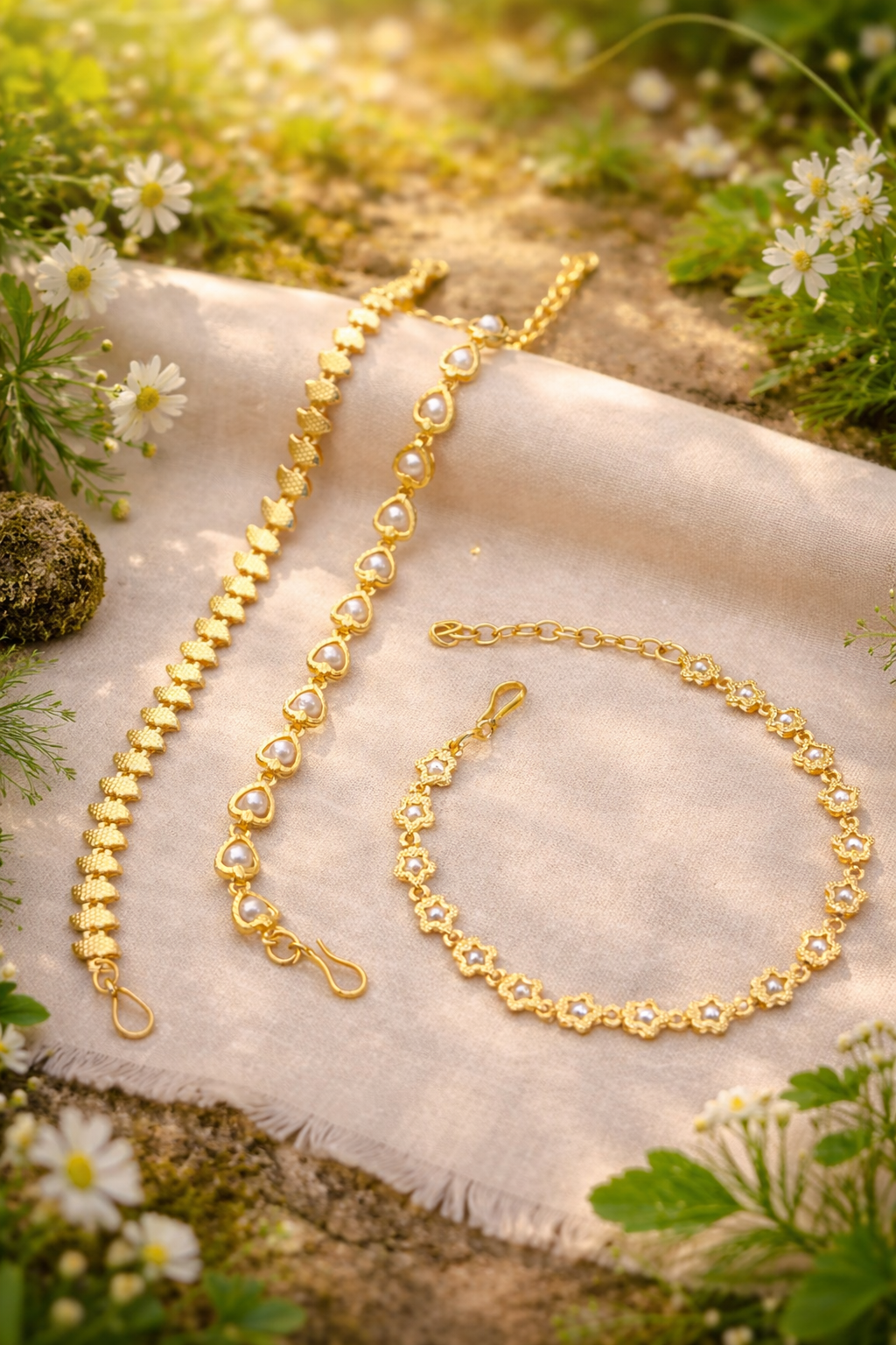 Lightweight Gold Bracelet for Daily Wear