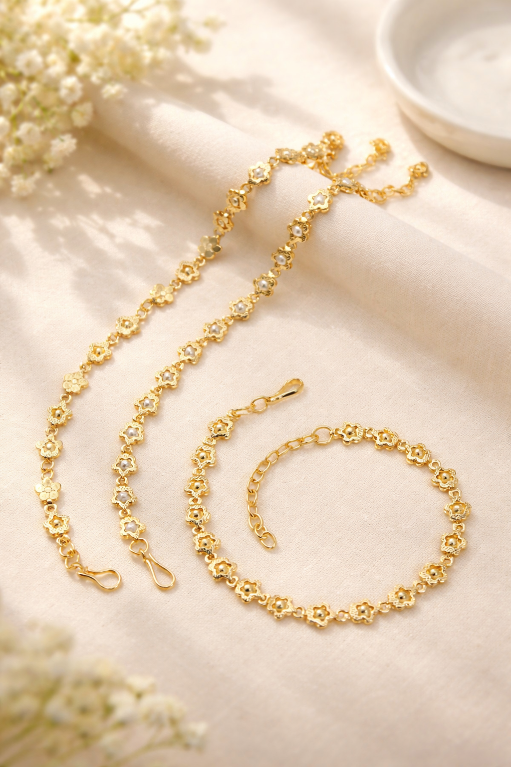 Luxury Gold Plated Crystal Bracelet