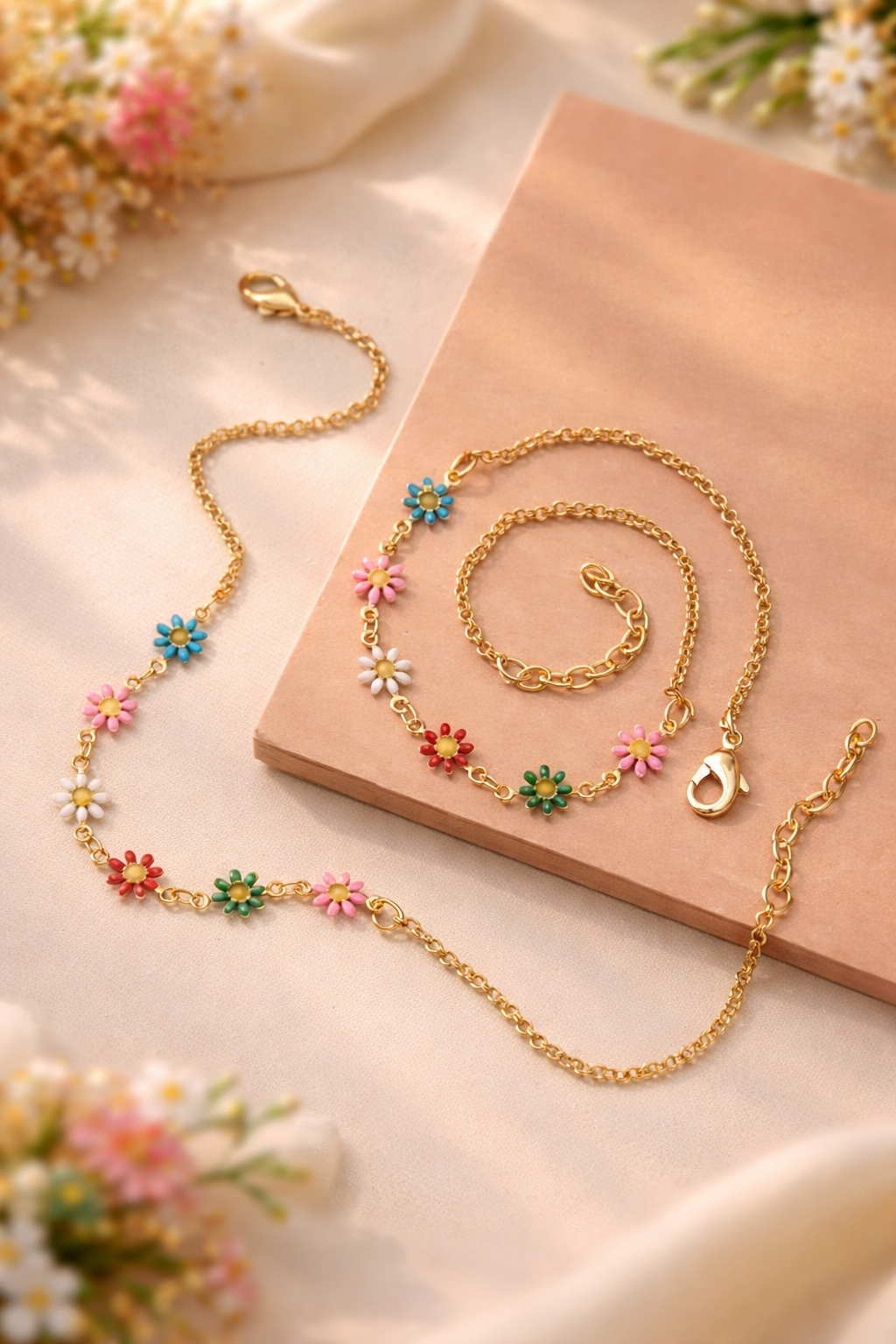 Sunshine Bloom Anklet