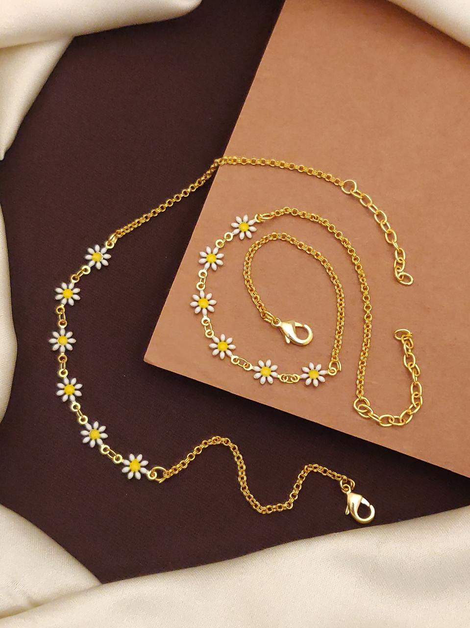 Golden Garden Anklet