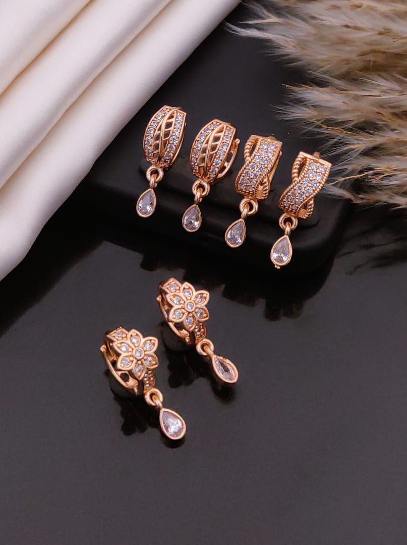 Vintage Royal Gold Drop Earrings