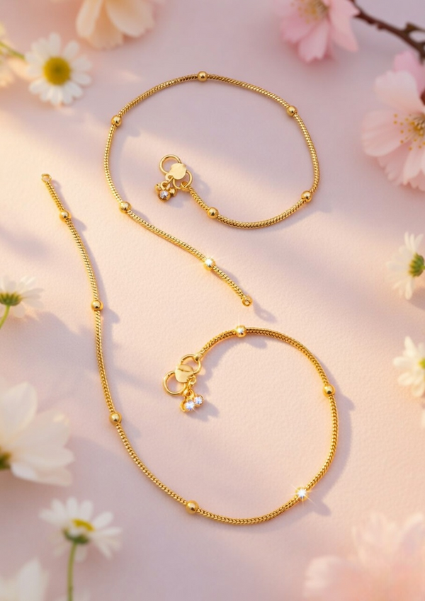 Elegant Bloom Anklet