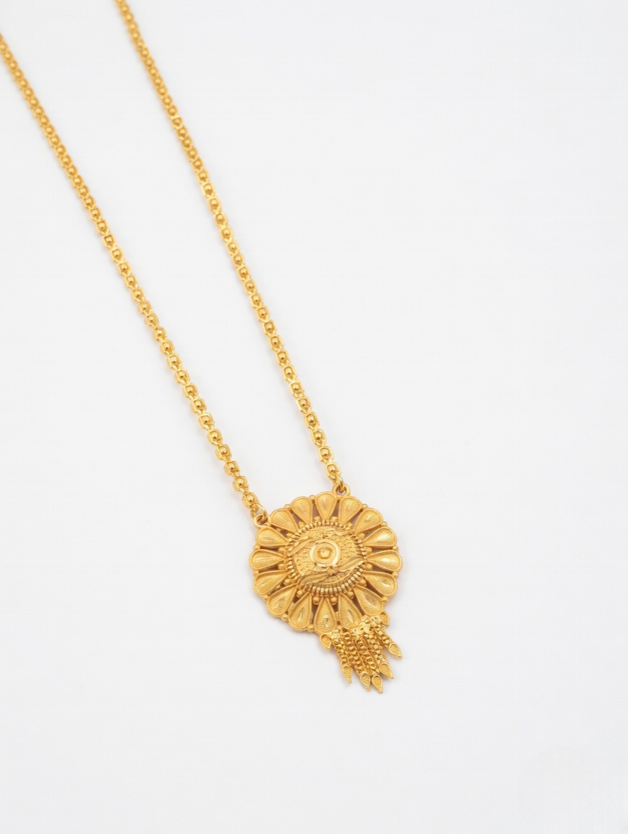 Timeless Gold & Black Beaded Mangalsutra