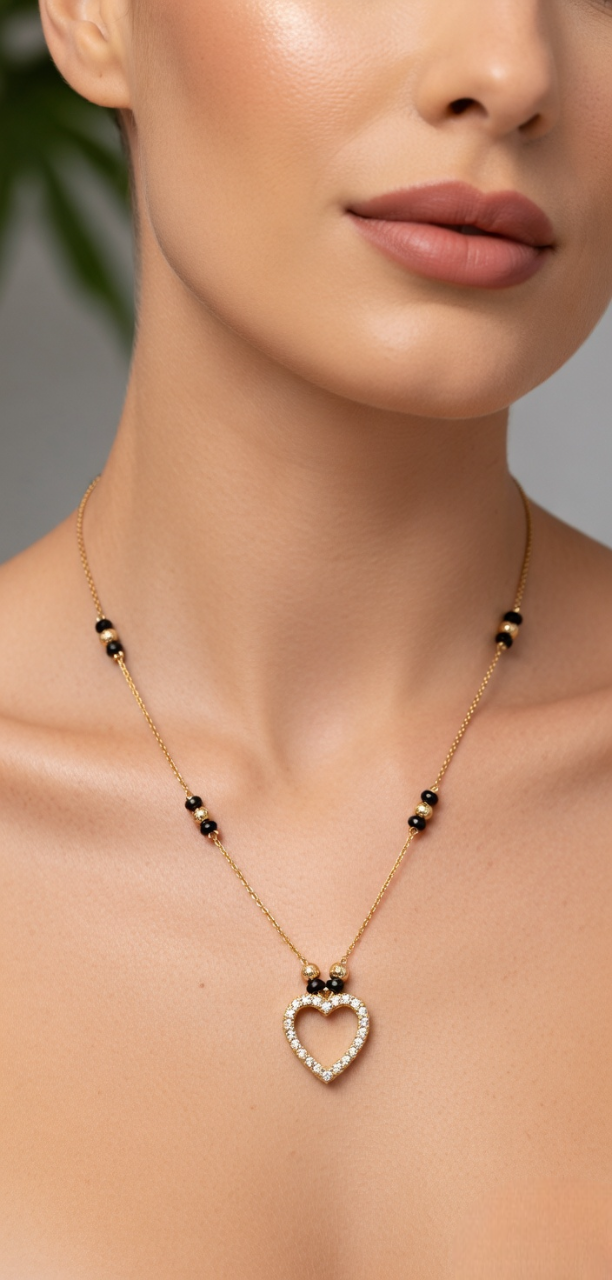 Romantic Shine Gold Necklace