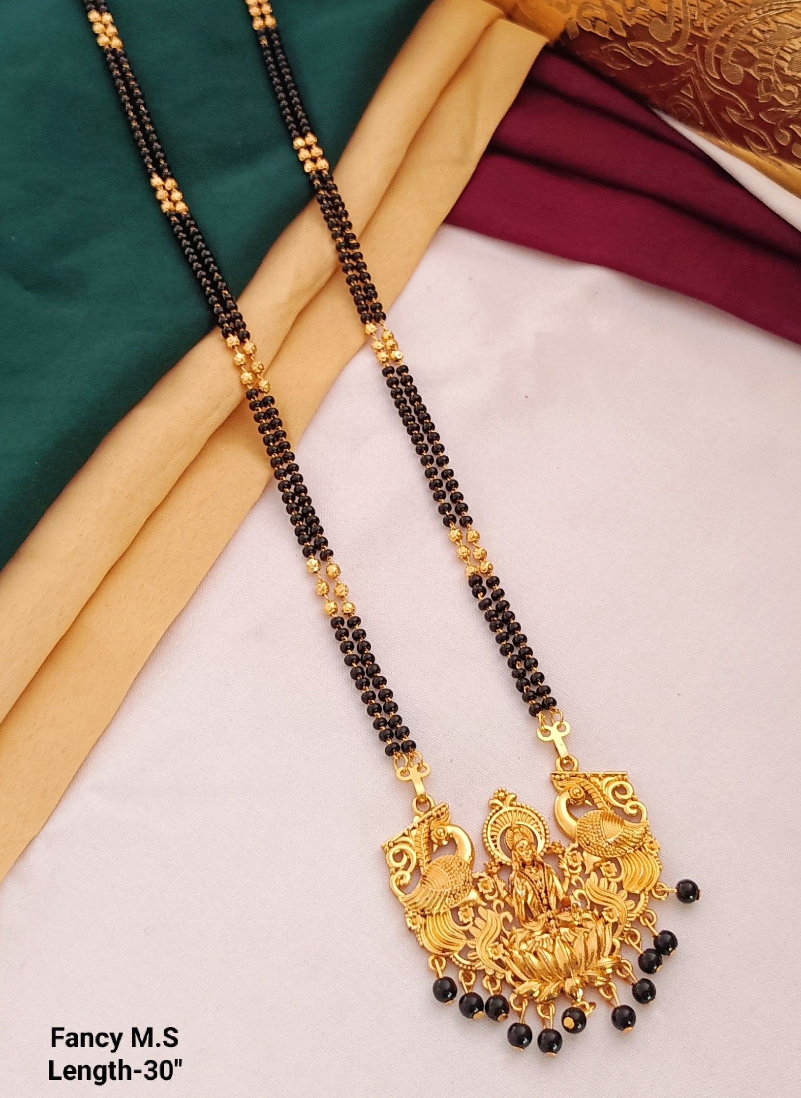 Contemporary Ruby Mangalsutra