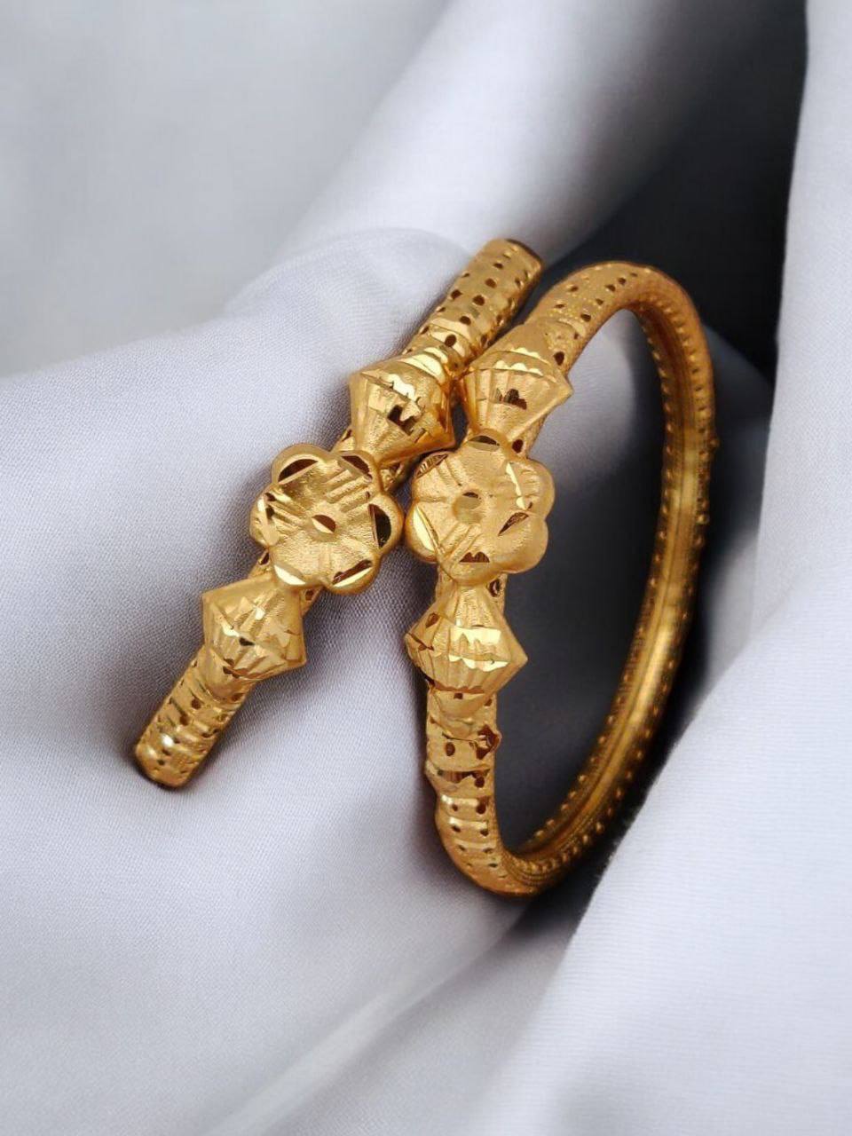 Luxury Finish Gold Plated Bangles